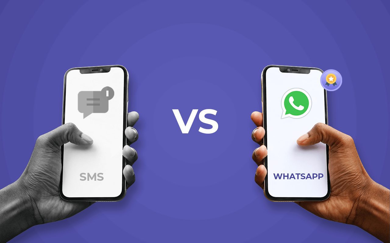 A2P SMS Vs WhatsApp For Business